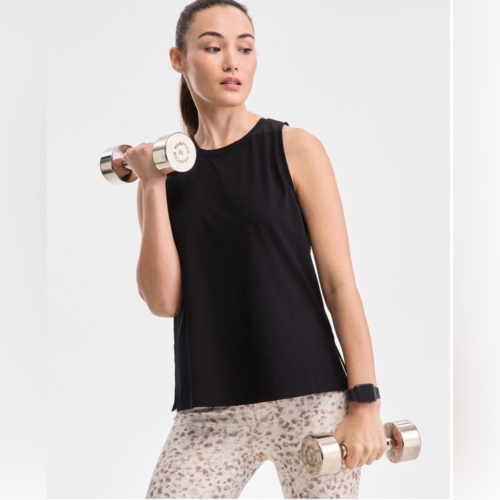 Black Sleeveless Women's Top - 2XL